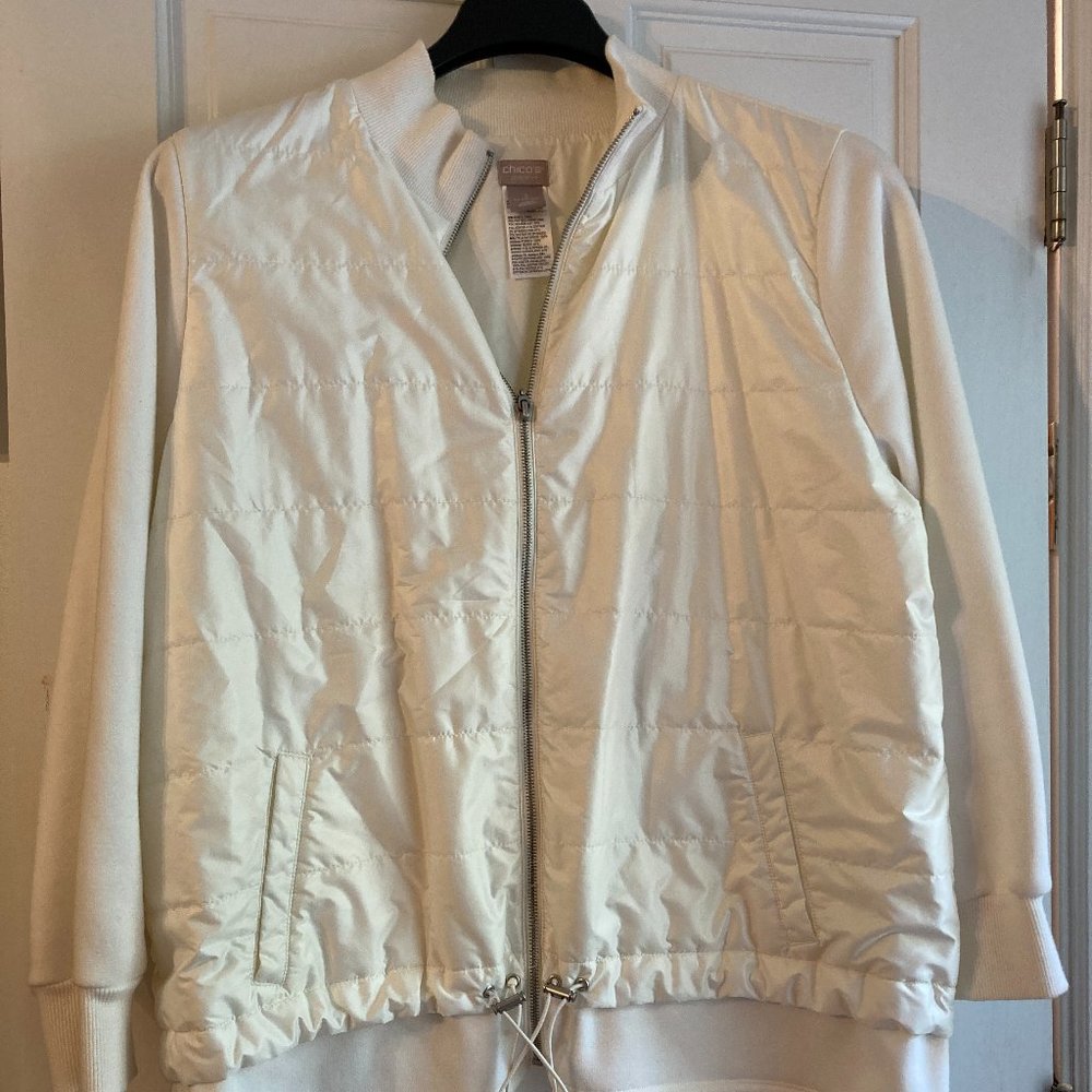 Quilted Jacket - Chico's size 3